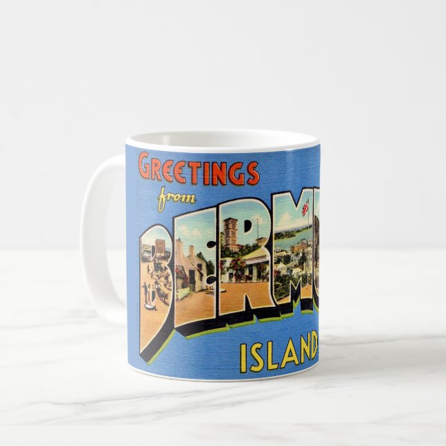 Bermuda Greetings  Coffee Mug (Front Left)