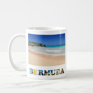 Bermuda Horseshoe Bay Pink Sand Beach Photo Coffee Mug