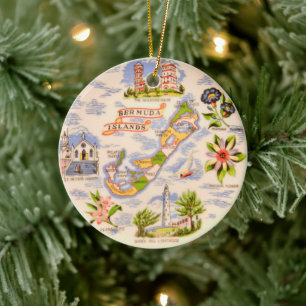 Bermuda Islands Ornament