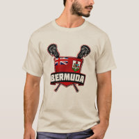 Bermuda Lacrosse Logo Tee