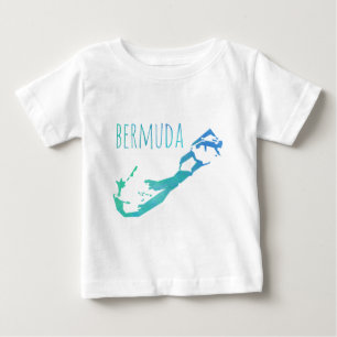 Bermuda Map Baby T-Shirt