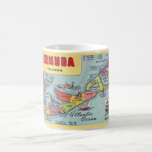 Bermuda Map Coffee Mug