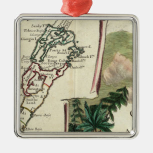 Bermuda Metal Ornament