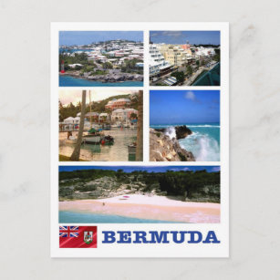 Bermuda - Mosaic - Postcard