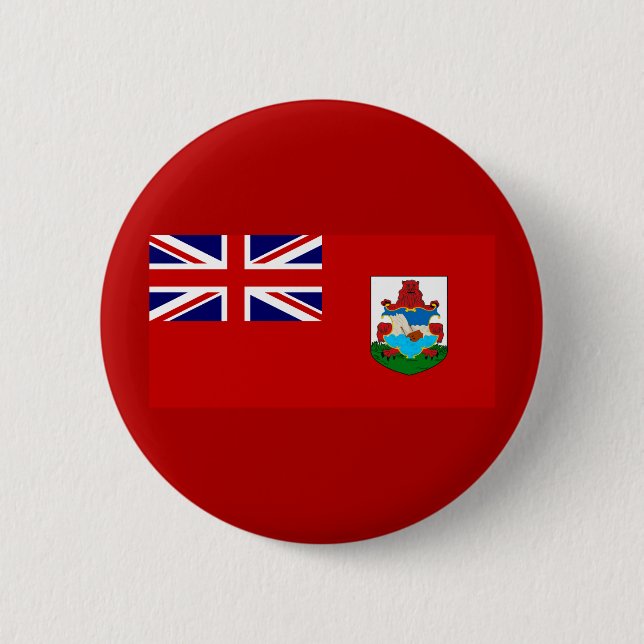 Bermuda National Flag Button (Front)