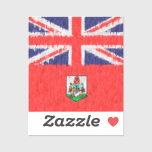 Bermuda Oil Painting Drawing Sticker