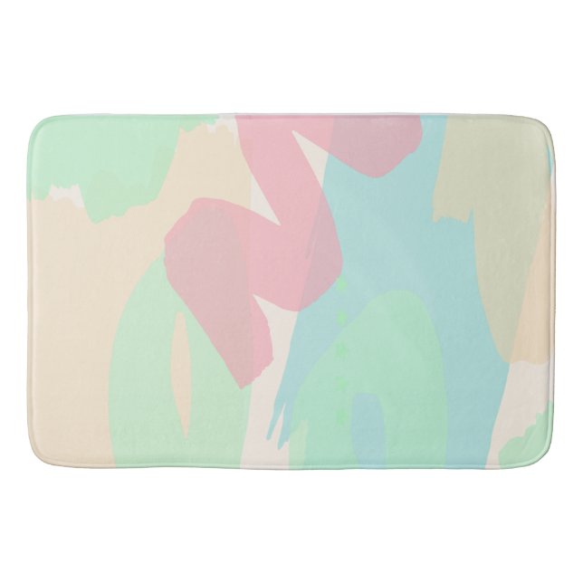 Bermuda Pastels Bath Mat (Front)