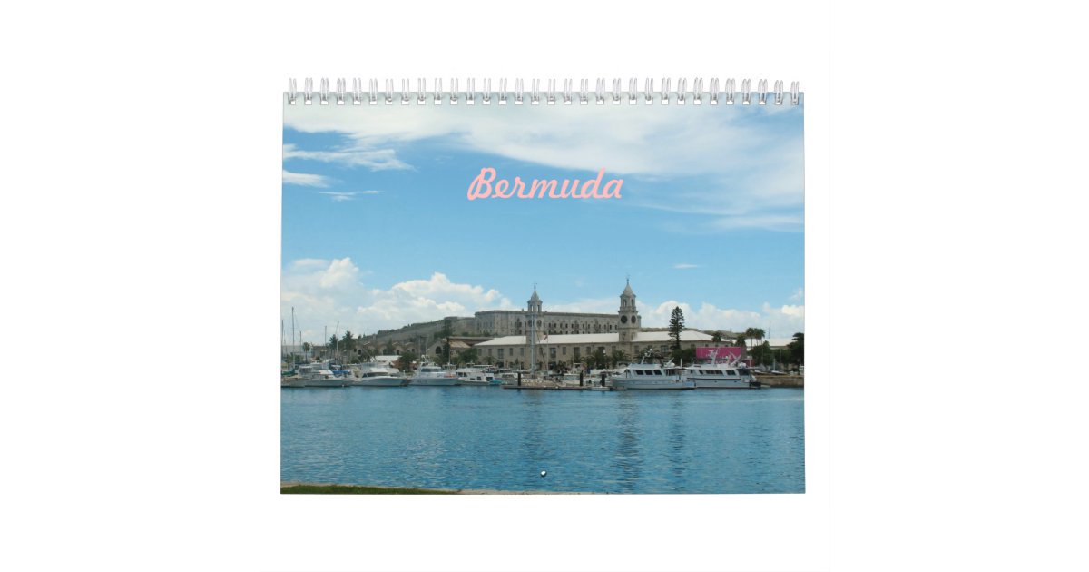 Bermuda Photo Calendar Zazzle