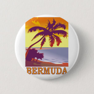 Bermuda Pinback Button