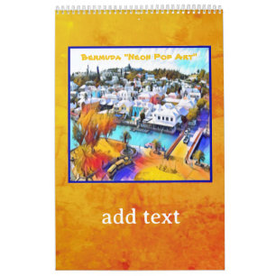 Bermuda Pop Art Calendar
