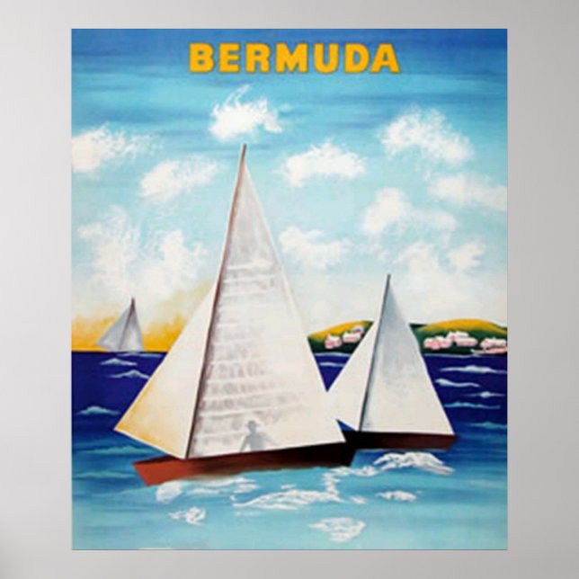 Bermuda Retro Poster (Front)