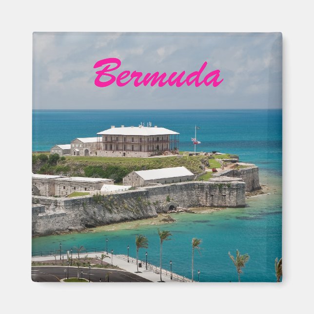 Bermuda Royal Naval Shipyard Magnet (Front)