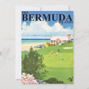 Bermuda Travel 5x7 Big Postcard