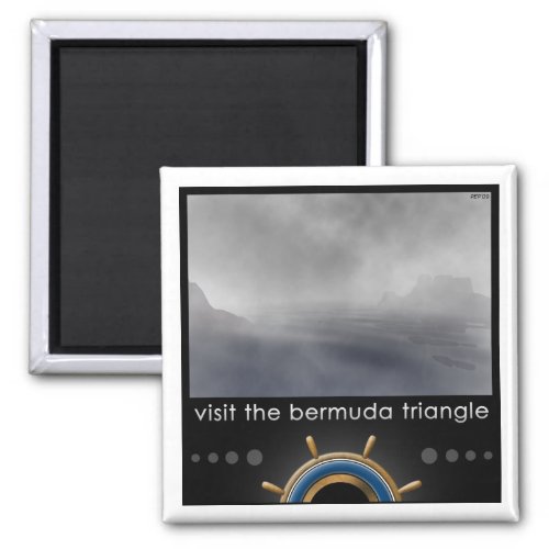 Bermuda Triangle Magnet