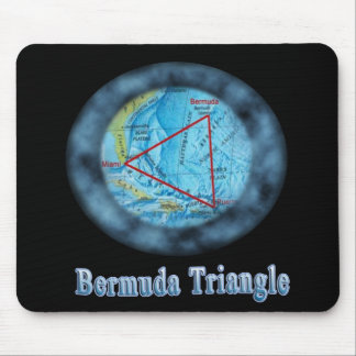 bermuda triangle mouse pad