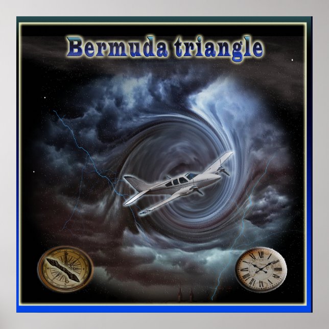 Bermuda triangle poster (Front)
