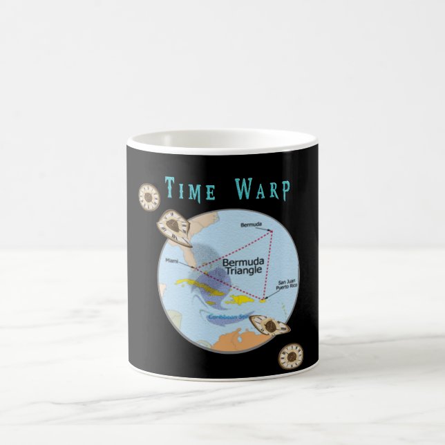 Bermuda triangle products coffee mug (Center)