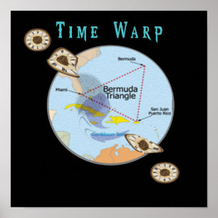 Bermuda triangle products poster