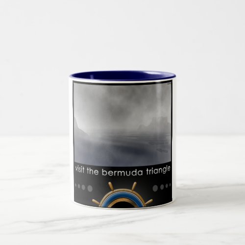 Bermuda Triangle Two_Tone Coffee Mug