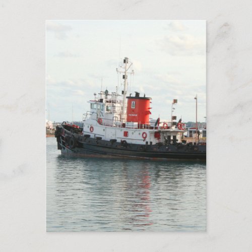 Bermuda Tug postcard