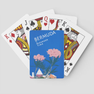 Bermuda Unedited Vintage Photos Old Aesthetic Pict Poker Cards
