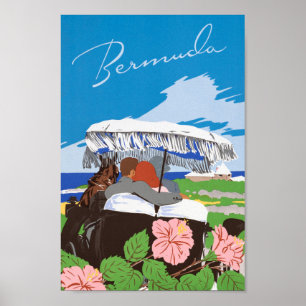 Bermuda Unedited Vintage Photos Old Aesthetic Pict Poster
