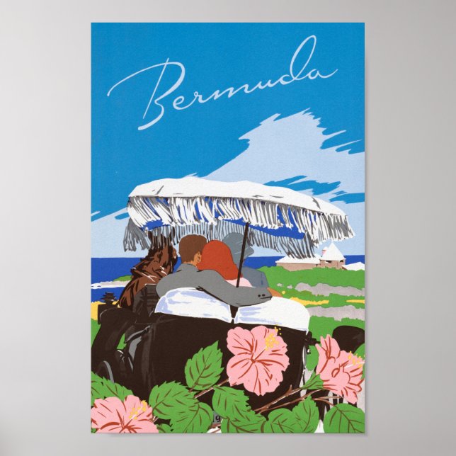Bermuda Unedited Vintage Photos Old Aesthetic Pict Poster (Front)