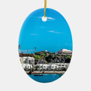 Bermuda View Ceramic Ornament