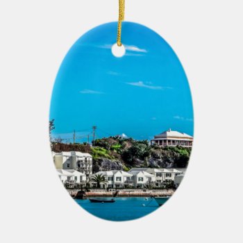 Bermuda View Ceramic Ornament by shanesimages at Zazzle