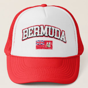 Bermuda Vintage Flag Trucker Hat