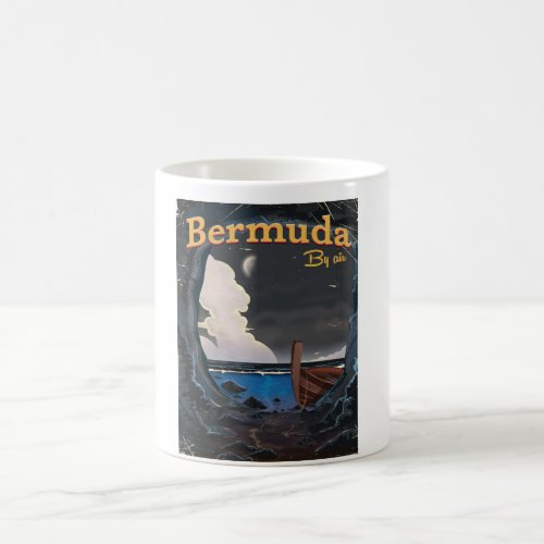 Bermuda vintage travel poster coffee mug