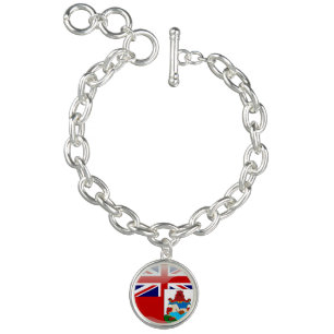 Bermudian glossy flag bracelet