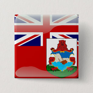 Bermudian glossy flag button