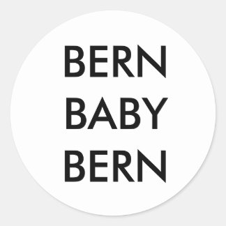 Bern Baby Bern Classic Round Sticker
