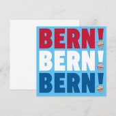 Bern Bern Bern Bernie Sanders (Front/Back)