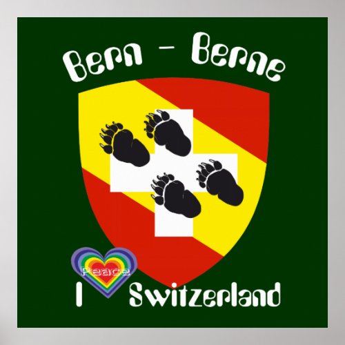 Bern Bern Berna Brn Schweiz Switzerland Pos Poster