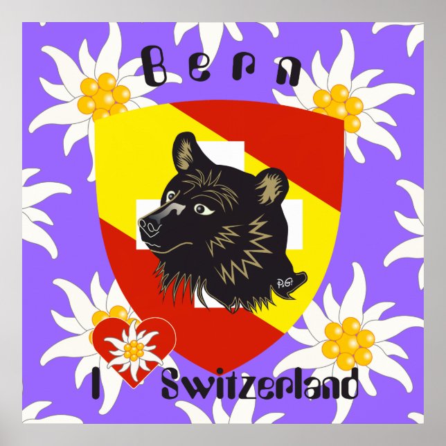 Bern, Berne, Berna, Bärn, Schweiz, Suisse, Poster (Front)