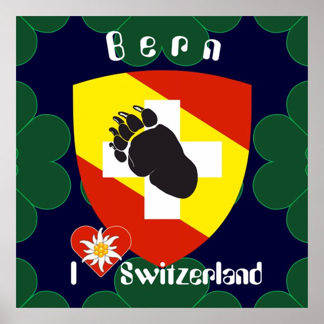 Bern, Berne, Berna, Bärn, Schweiz, Suisse, Poster (Front)
