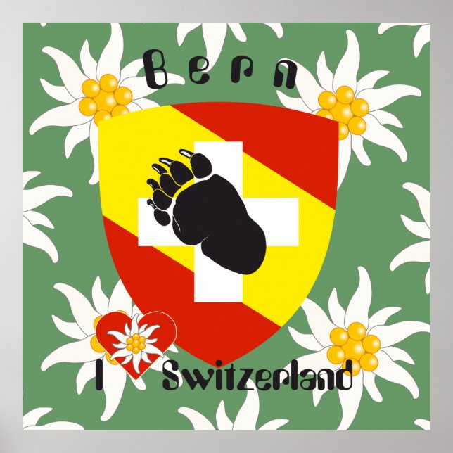 Bern, Berne, Berna, Bärn, Schweiz, Suisse, Poster (Front)