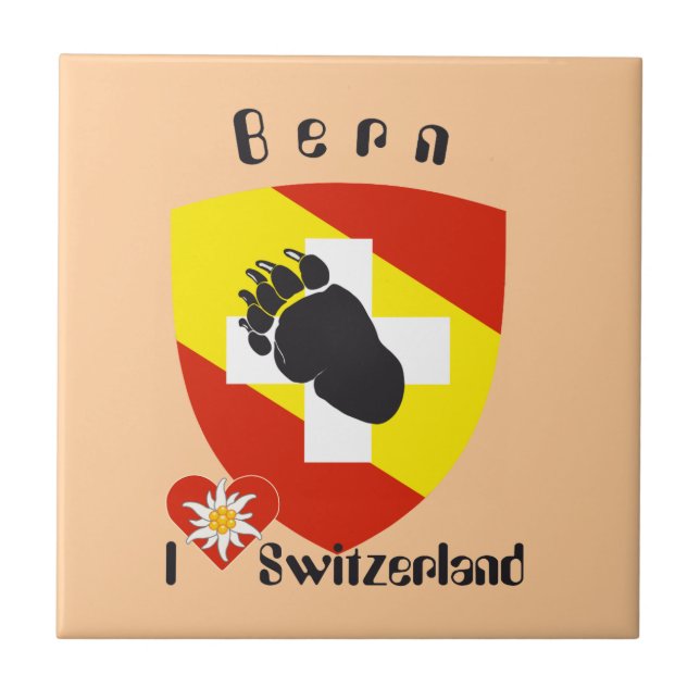 Bern Berne Berna Schweiz Suisse Fliese Tile (Front)