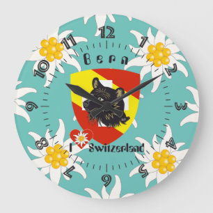 Bern Berne Berna Schweiz Suisse Svizra Uhr Large Clock