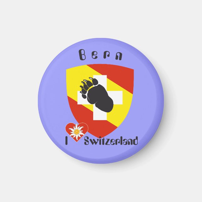 Bern Berne Berna Schweiz Suisse Svizzera Svizra Magnet (Front)