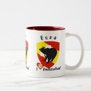 Bern Berne Berna Schweiz Suisse Tasse Two-Tone Coffee Mug