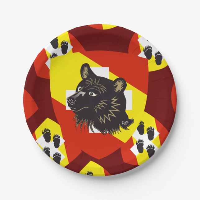 Bern - Berne - Berne Papierteller Paper Plates (Front)