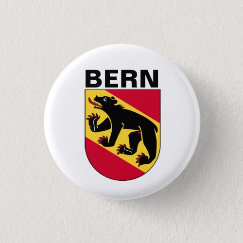 Bern coat of arms SWITZERLAND Button