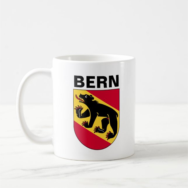 Bern coat of arms, SWITZERLAND Coffee Mug (Left)