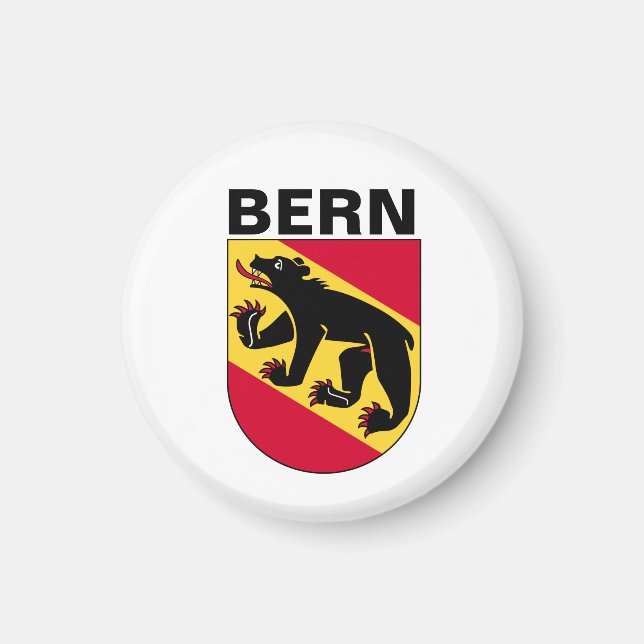 Bern coat of arms, SWITZERLAND Magnet (Front)