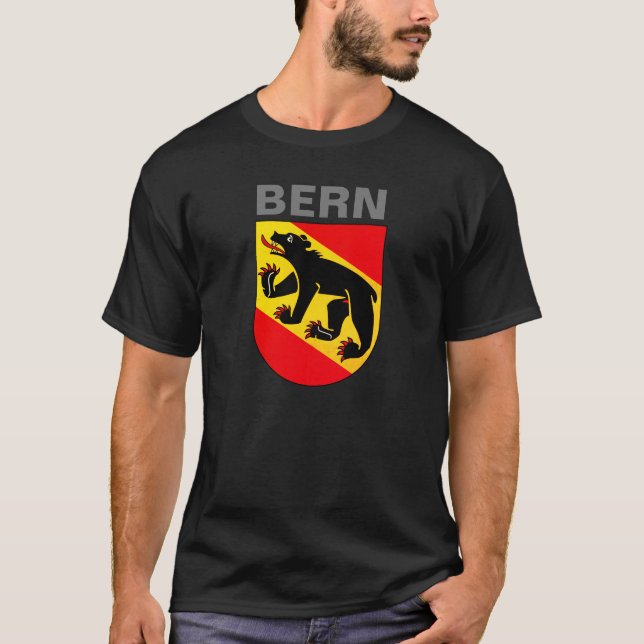 Bern coat of arms, SWITZERLAND T-Shirt (Front)
