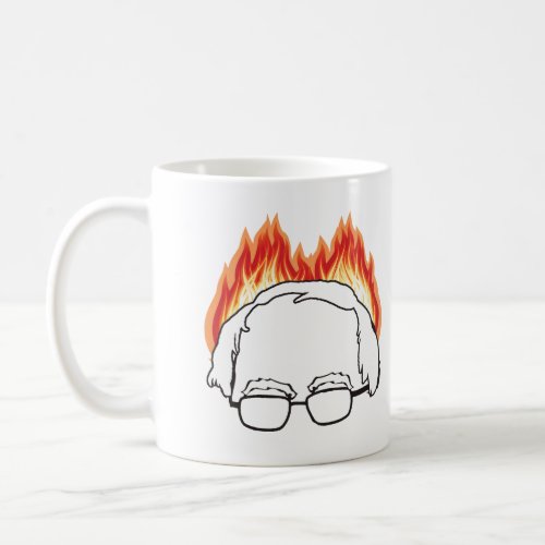 Bern on Fire _ Bernie Sanders for President _png Coffee Mug