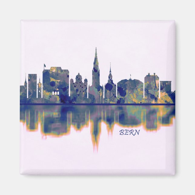 Bern Skyline Magnet (Front)